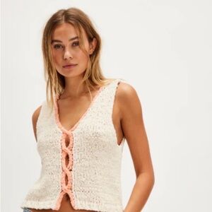FREE PEOPLE SICILY SHELL SWEATER